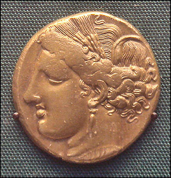 Ancient Carthage coin