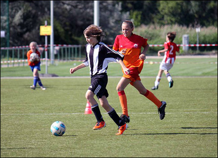Scene from the soccer tournament at BSFZ Suedstadt. PDM Touristik GmbH