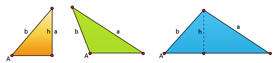 one triangle formed