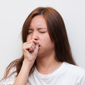 Girl Coughing