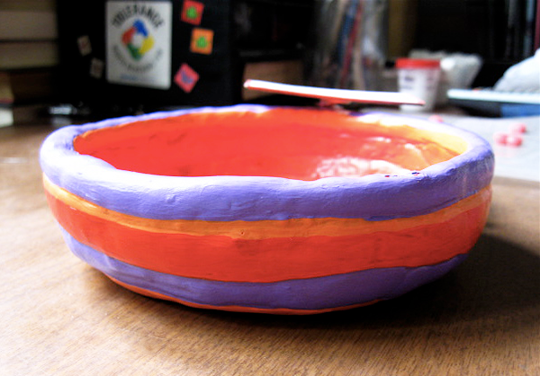 clay bowl