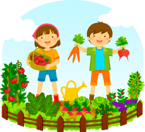 Children working on a farm.