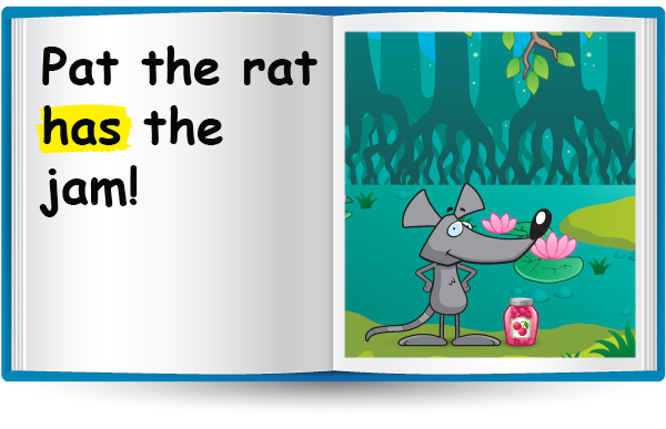 Pat the rat has the jam!