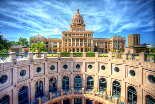 Texas State Capitol Building in Austin, TX.