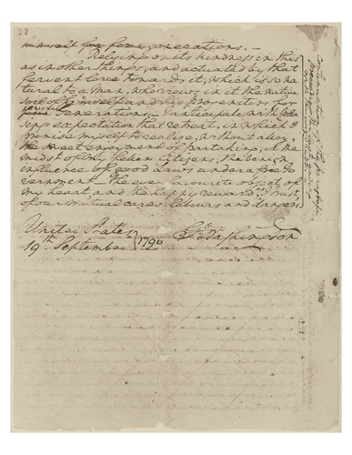 George Washington's Farewell Address page 2 of 2. George Washington advised American citizens to view themselves as a cohesive unit and avoid political parties.