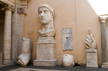 emperor Constantine, Capitol, Rome