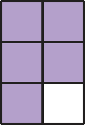 Rectangle with 5/6