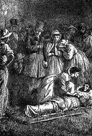 Stephen Blackpool recovered from the mine-shaft