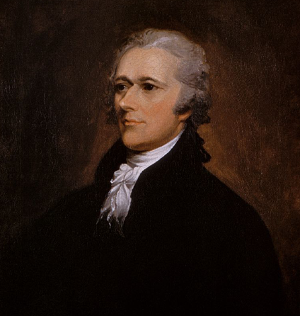 Alexander Hamilton portrait by John Trumbull