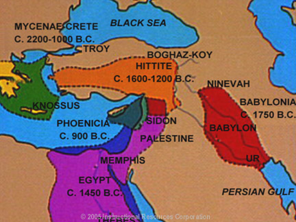 Map of Ancient empires