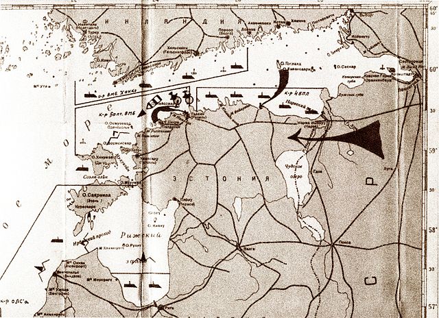 Schematics of the Soviet military blockade and invasion of Estonia and Latvia in 1940