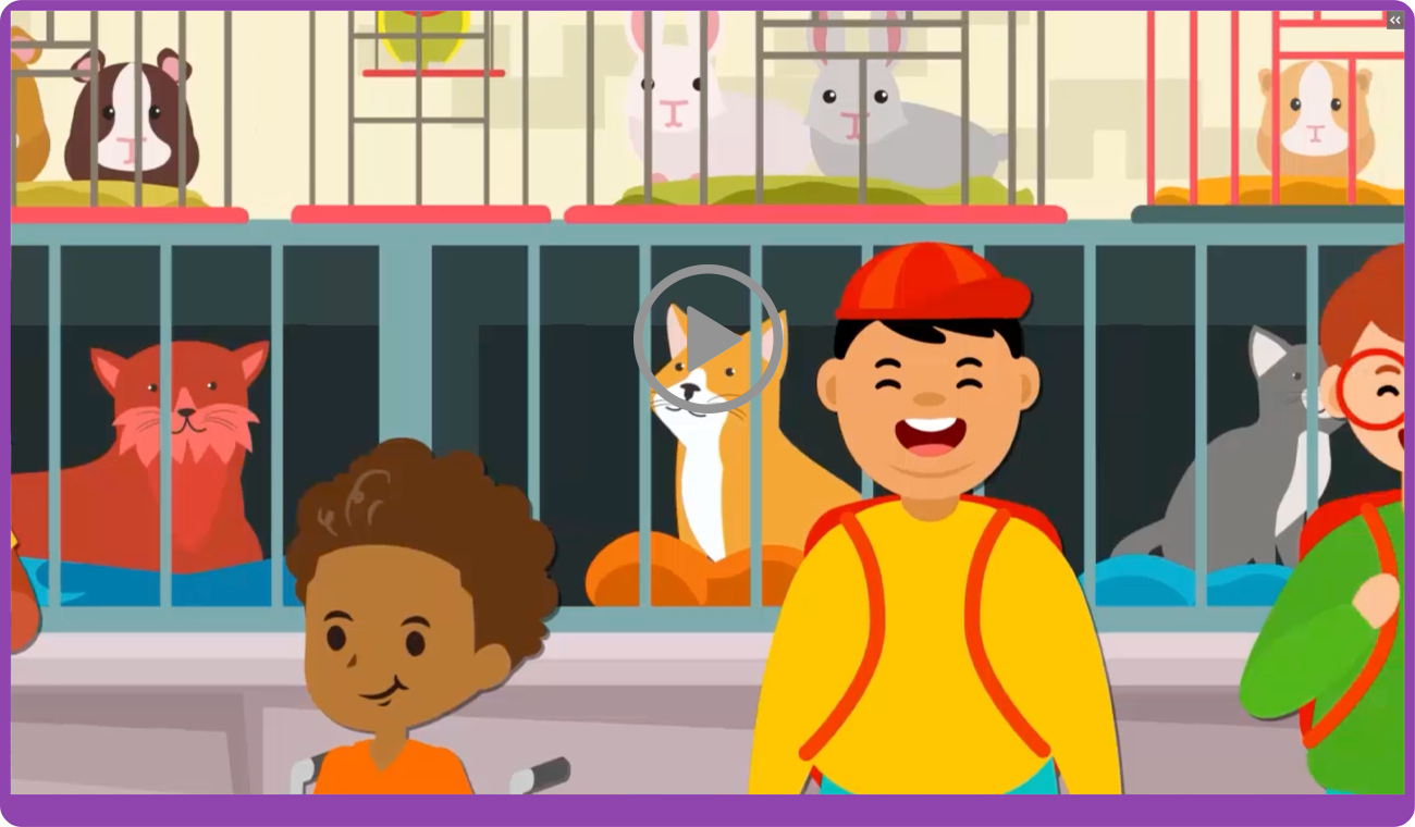 ALTTEXT: Enter key opens full-screen view with video.