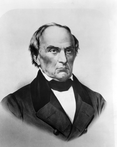 A portrait of Daniel Webster