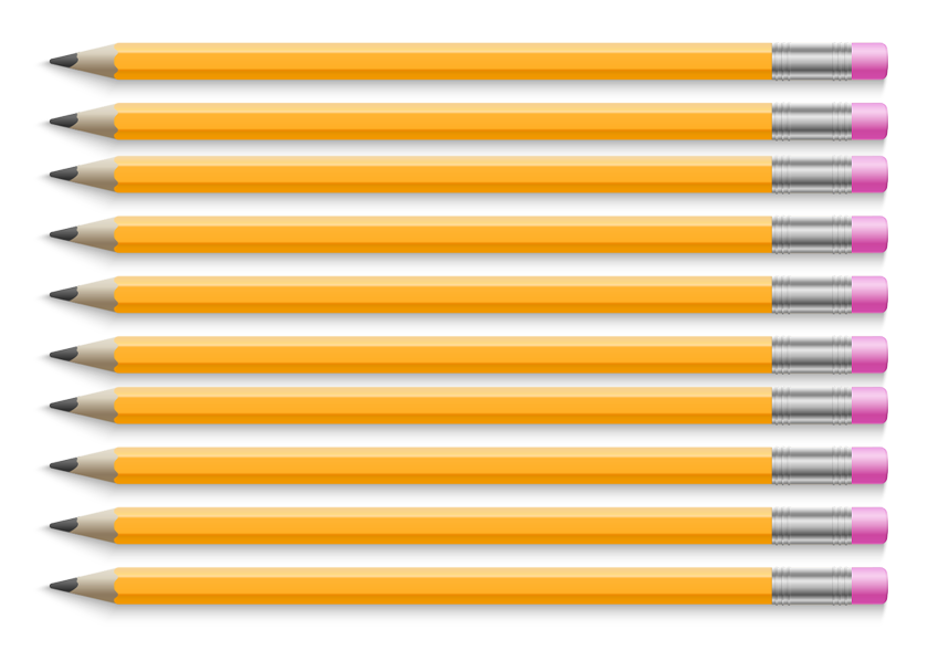 10 pencils