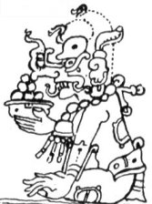 Chac, from Dresden Codex