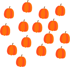15 pumpkins