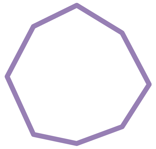 a octagon. A octagon has 8 angles and 8 sides.
