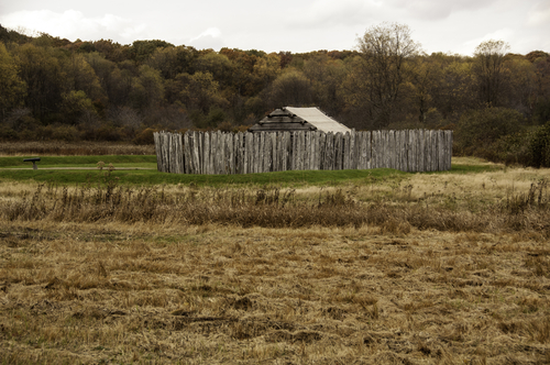 Fort Necessity (reconstructed) - Fort Necessity National Battlefield Park - near Farmington, Pennsylvania