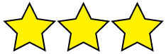 3 yellow stars