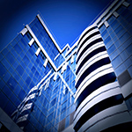 modern glass building