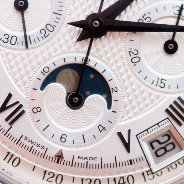 Swiss watches are known for their accuracy and precision.