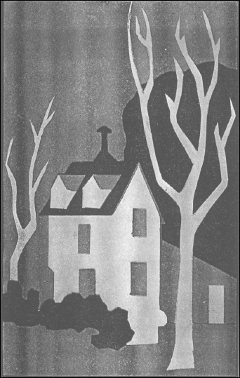 Light and dark
tones of cut out paper.