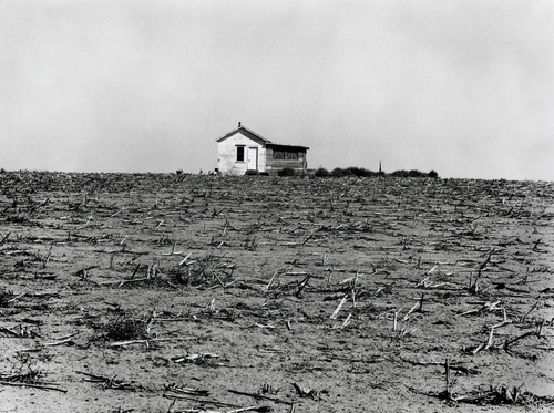 Abandoned house, Haskell, Kansas, April 1941.