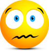 worried face