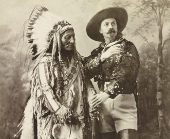 Chief Sitting Bull and Buffalo Bill 1885