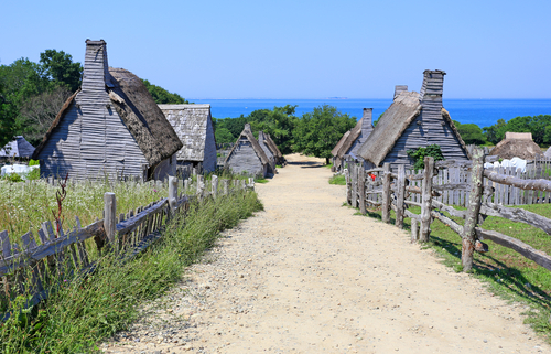 Plimoth plantation at Plymouth, MA