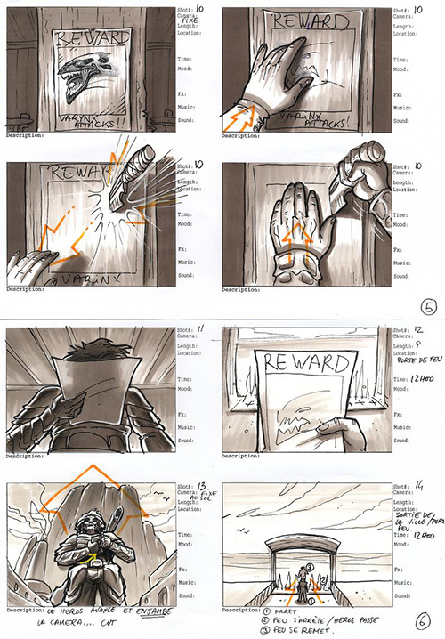 Image of storyboard
