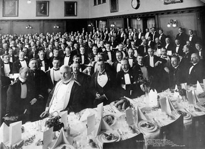 Complimentary dinner to the Honourable Sam Hughes