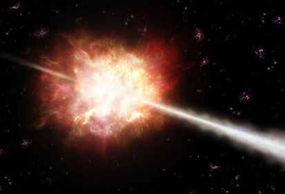 Most distant Gamma ray burst