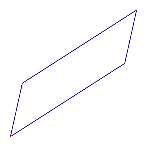 Why is this quadrilateral a parallelogram?