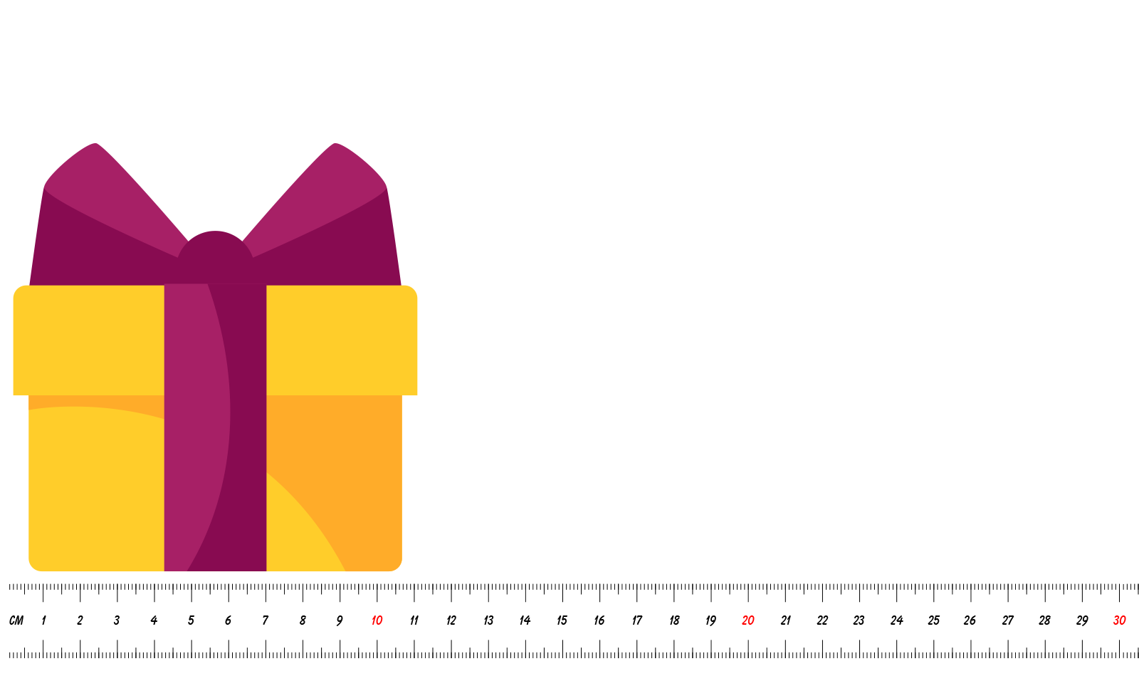 gloves measuring 10 cm long.