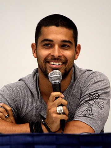 Wilmer Valderrama speaking at VidCon 2012 at the Anaheim Convention Center in Anaheim, California.