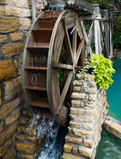 water wheel diagram