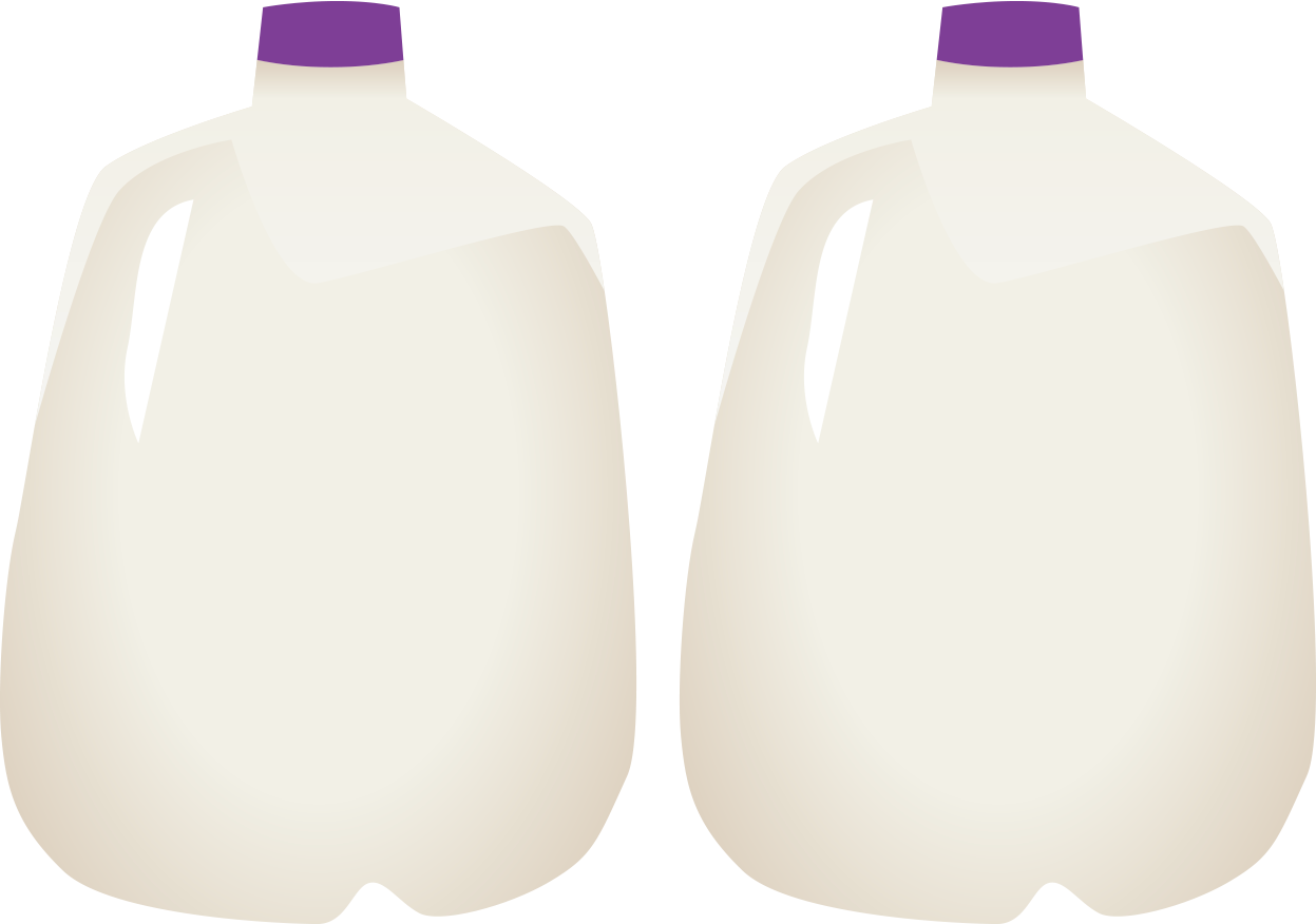 2 milk jugs
