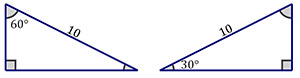 Two Triangles