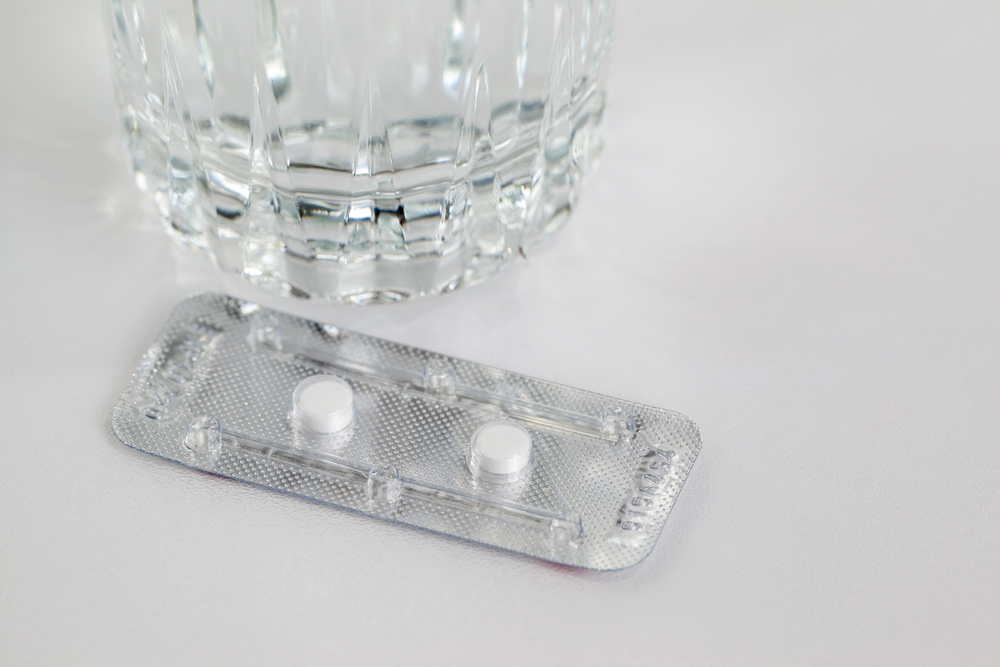 Emergency Contraception with water
