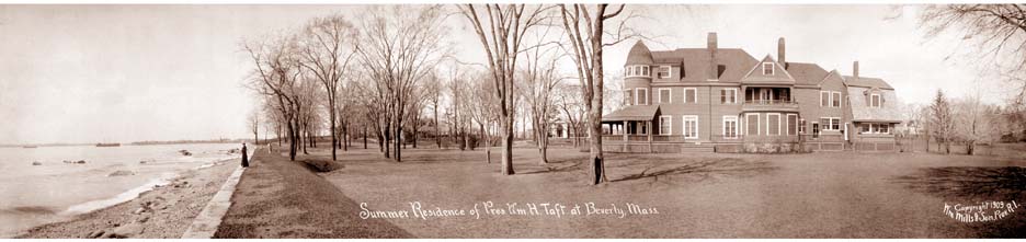 Summer residence of president taft