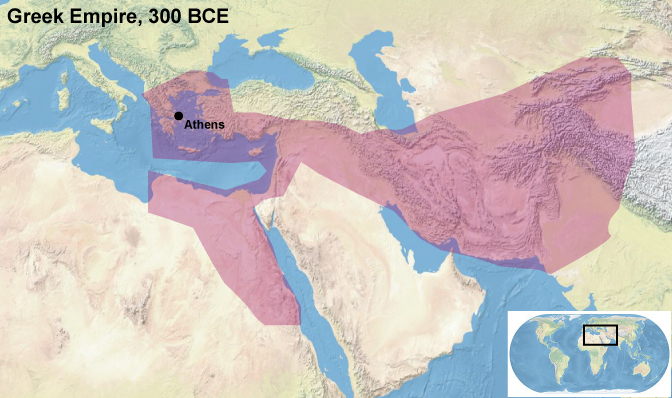Greek Empire 300 BCE