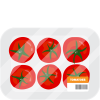 pack of tomatoes