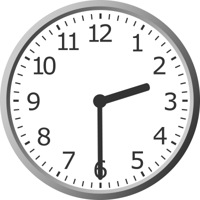 analog clock showing 2:30