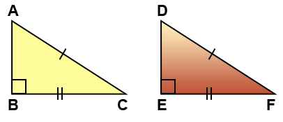 Congruent SAS triangles.