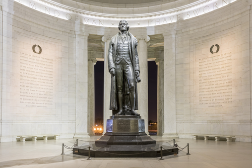 The Jefferson Memorial in Washington, D.C.