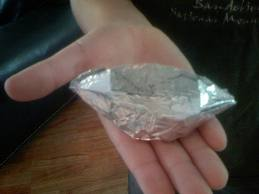 aluminium foil boat