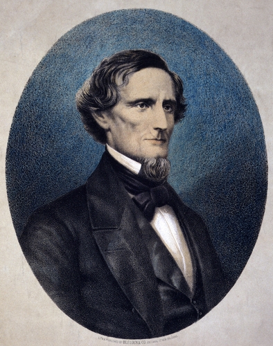 Jefferson Davis, president of the Southern Confederacy