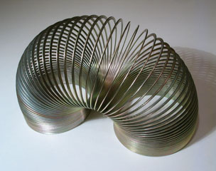 A slinky photograph A slinky photograph
