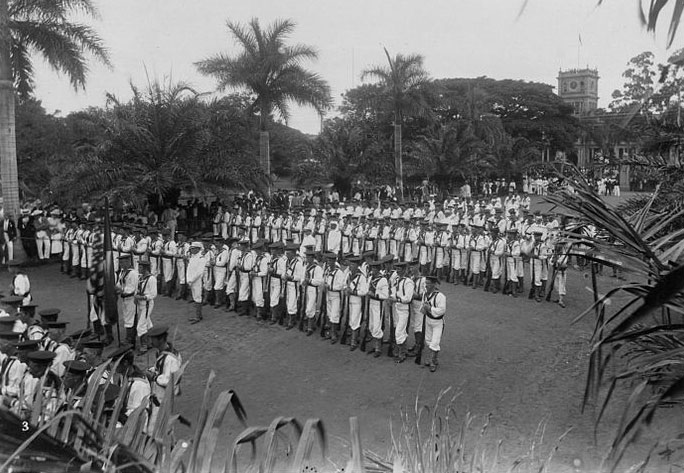 US Marines at Annexation of Hawaii